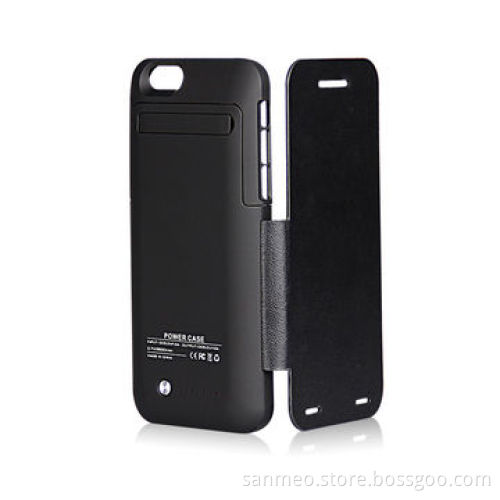 3500mAh Power Bank Cases for iPhone 6, with Leather Cover, Full body protection for iPhone